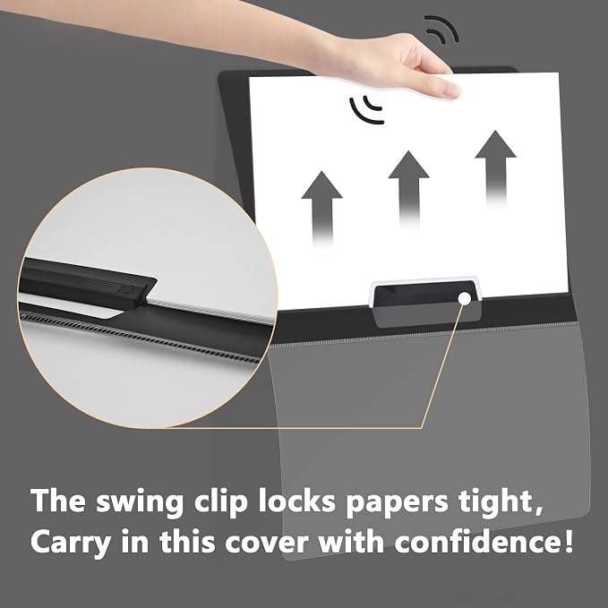 TOTiyea 10 Pack Clear Report Covers - Image 5