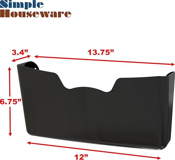 Simple Houseware Single Pocket Wall Mount - Image 3