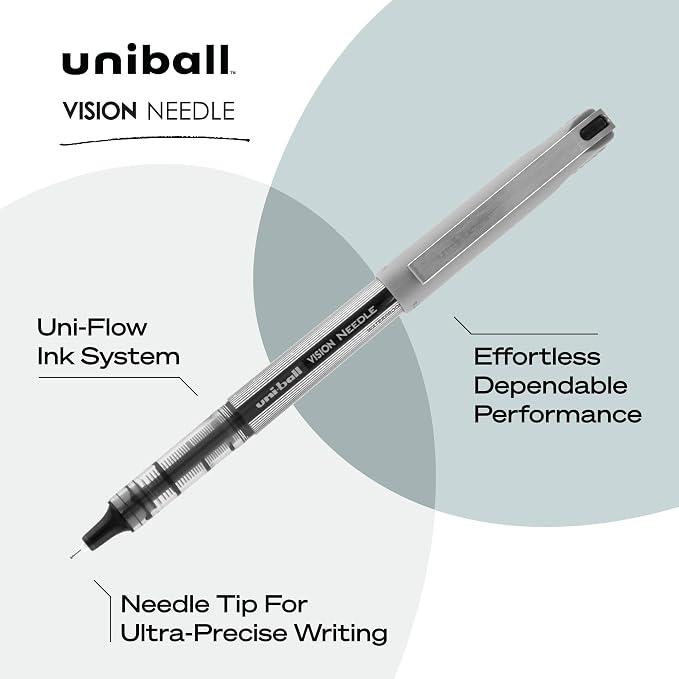 uni-ball Vision Rollerball Pens, 0.7 mm, Fine Point - Image 5