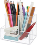 HSYMQ Desktop Clear Pen Holder by HSYMQ