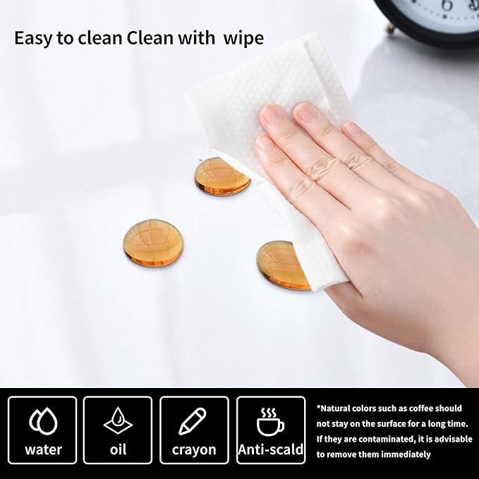 Clear Desk Mat, Non-Slip PVC Desk Protector Mat - Image 4