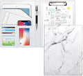 Marble Portfolio Case, WAVEYU Padfolio Cover Folder by WAVEYU