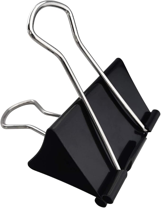 DSTELIN Extra Large Binder Clips 2.4-Inch, Big Paper Clamps by DSTELIN