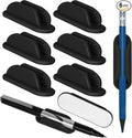 6 Pcs Adhesive Pencil Holders for Desk, Pen Organizer for Office Home | by Unknown