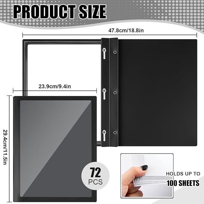 Teling 72 Pcs Report Covers - Image 2
