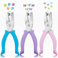 Zonon 3 Pcs Hole Punch Shapes Single Hole Paper Punchers by Zonon