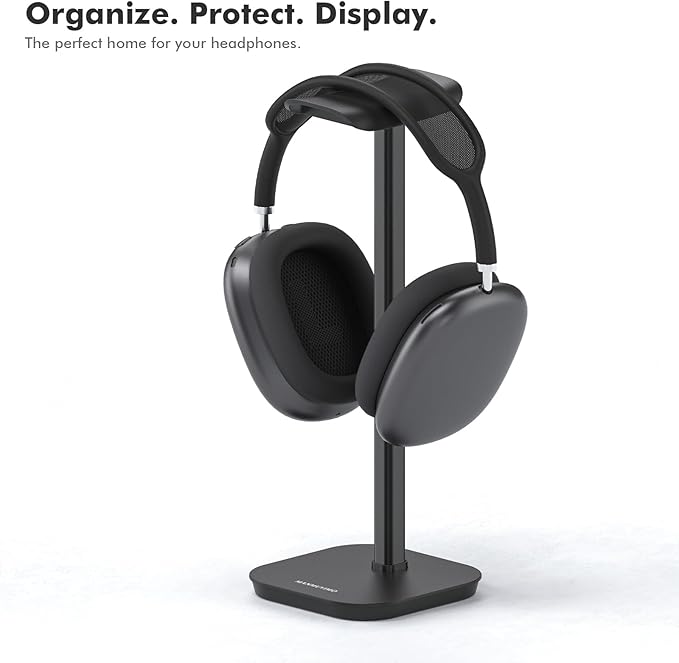 Headphone Stand, Desktop Headset Holder Heavy Base Desk Earphone Stand Aluminum - Image 6