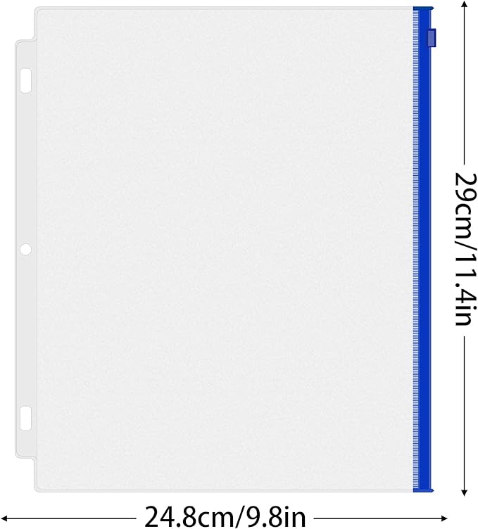 Antner 18PCS Letter Size Binder Pockets - Image 5