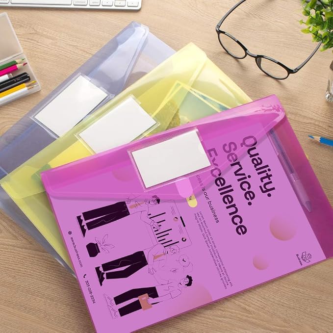 Sooez 5 Pack File Folders, Folder - Image 7