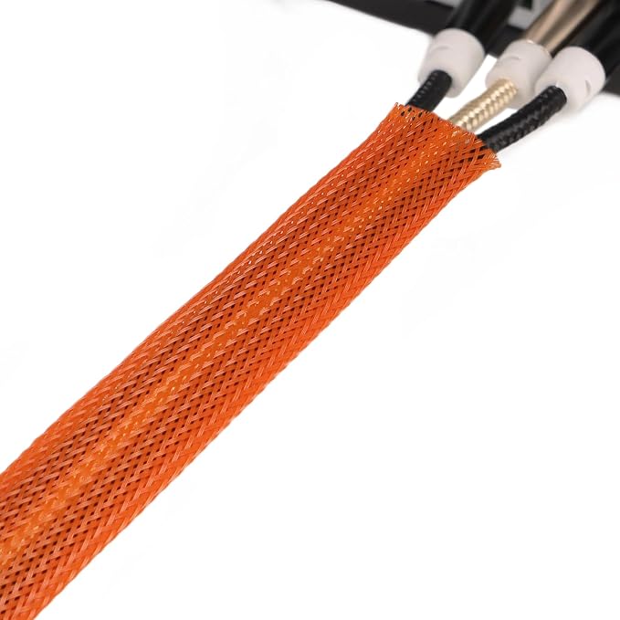 25ft PET Expandable Braided Cable Sleeve 1 inch Pet Braided Cable Sleeve - Image 8