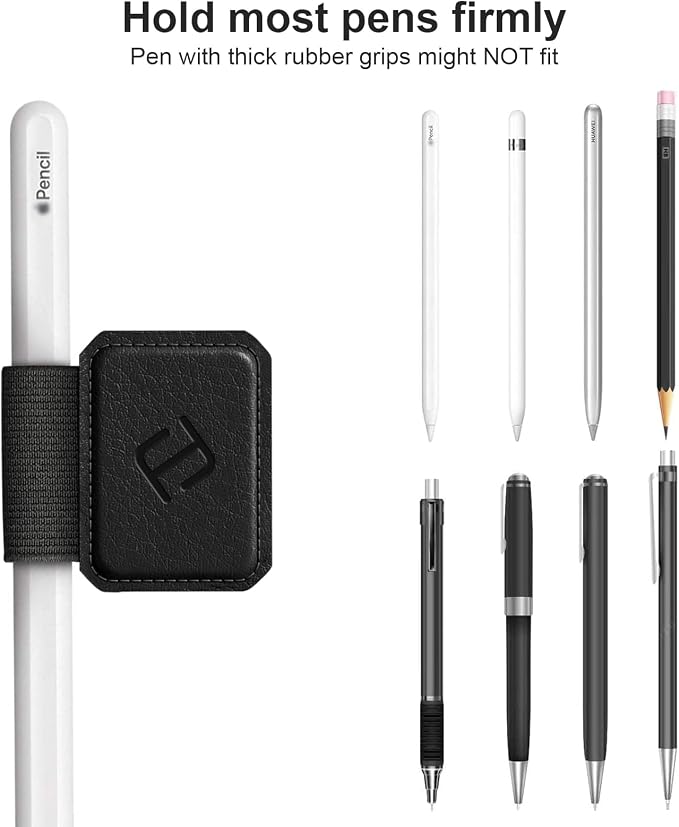 Fintie 4 Pack Pen Loop Holder for Apple Pencil Pro, Apple Pencil and Stylus Pens - Image 6