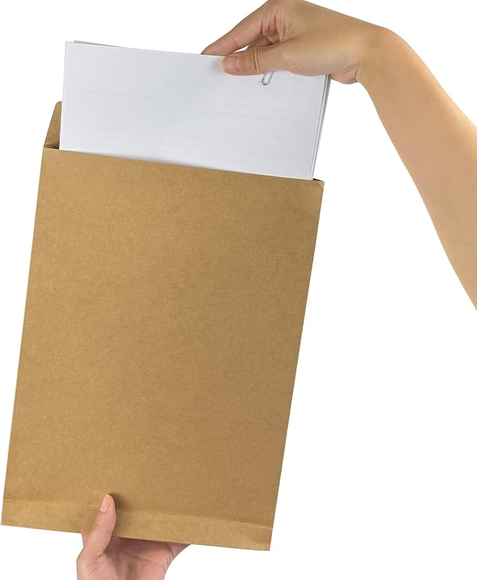20 Pack Large Expandable Envelopes, 9.3x 13" Big Mailing Envelopes | - Image 7