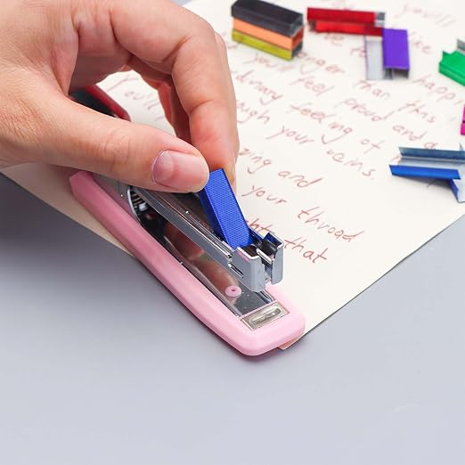 NatSumeBasics 8000 No.10 Colored Staples, Cute #10 Staple Refills - Image 6