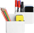 Marbrasse Magnetic Dry Erase Marker Holder, Pen and Eraser Holder by Marbrasse