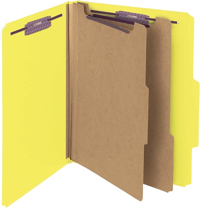 Smead Pressboard Classification File Folder - Image 2