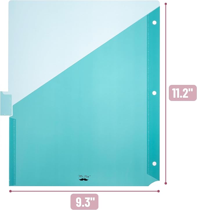 Mr. Pen- Binder Dividers with Pockets and Tabs, 16 Pack | Dividers - Image 3