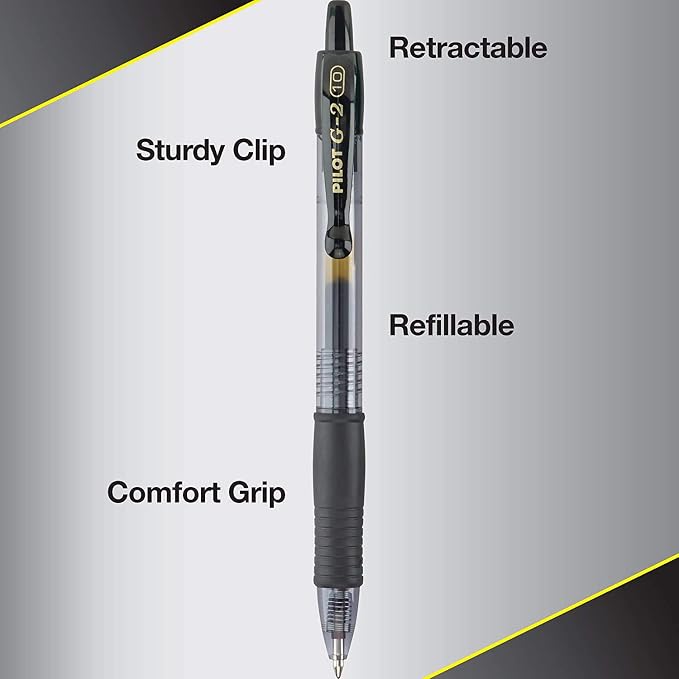 Pilot G2 Premium Gel Ink Pens, Bold Point - Image 2