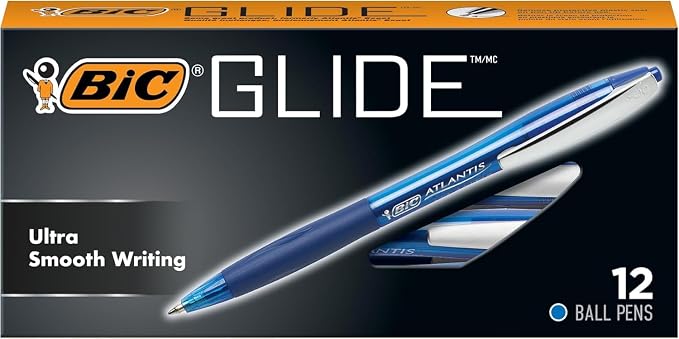 BICVCG11BE - BIC Atlantis Ballpoint Retractable Ball Pen, 12 pens by BIC