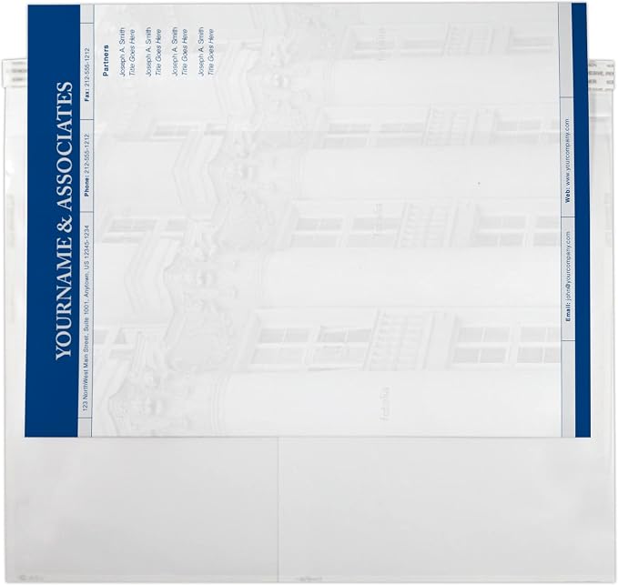 LUXPaper 9 x 12 Booklet Envelopes | Peel & Press | Crystal Clear | 3.5 Mil | - Image 3
