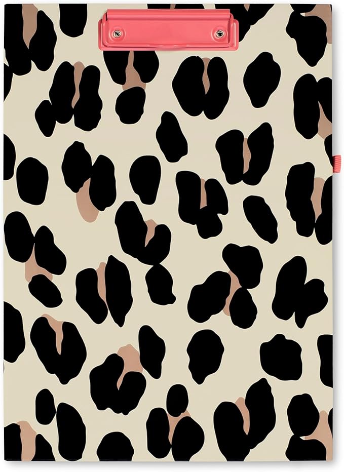 Kate Spade New York Leopard Print Clipboard Folio by Unknown
