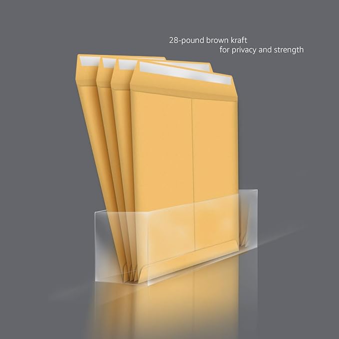 Amazon Basics Catalog Mailing Envelopes, Peel and Seal, 6x9 Inch - Image 4