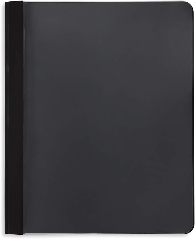 Blue Summit Supplies 25 Black Plastic Report Covers - Image 4