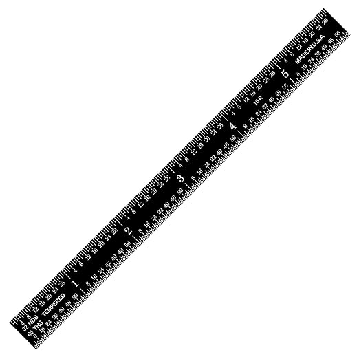 PEC Tools Flexible Metal Ruler Set, Premium Stainless Steel - Image 2