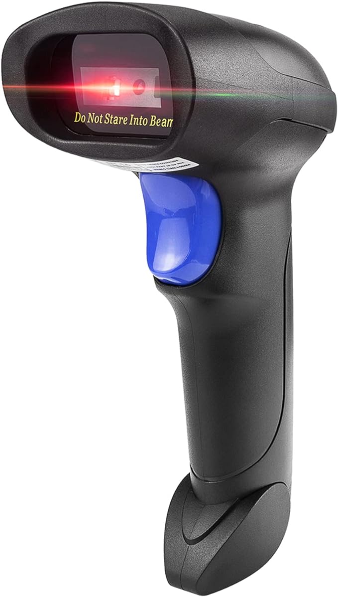NetumScan Wireless 2D 1D Barcode Scanner, 2.4G & Wired Connection Scanner | QR by NetumScan