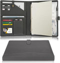 Wonderpool A4 PU Leather Portfolio Holder Ring File Document Case by Wonderpool