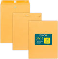 EnDoc Clasp Envelopes 10x13 Inch -15 Pack Brown Kraft Catalog Envelope by EnDoc