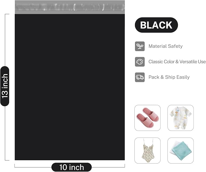 Metronic Poly Mailers 10x13 100 Pcs | Small Shipping Bags - Image 6
