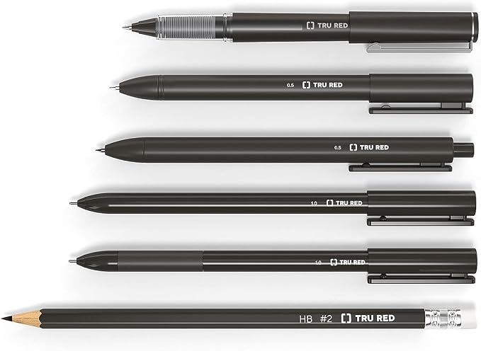 TRU RED Retractable Gel Pens, Fine Point 0.5mm, 24 Pack – Quick‑Dry Pens - Image 5