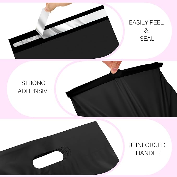 Poly Mailers 10x13 inch 100 Pcs, Upgrade Design Tamper Proof Mailers Poly Bags - Image 3