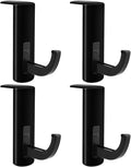 Mudder 4 Pack Monitor Hooks Headphone Headset Hanger Monitor Stand Holder by Mudder