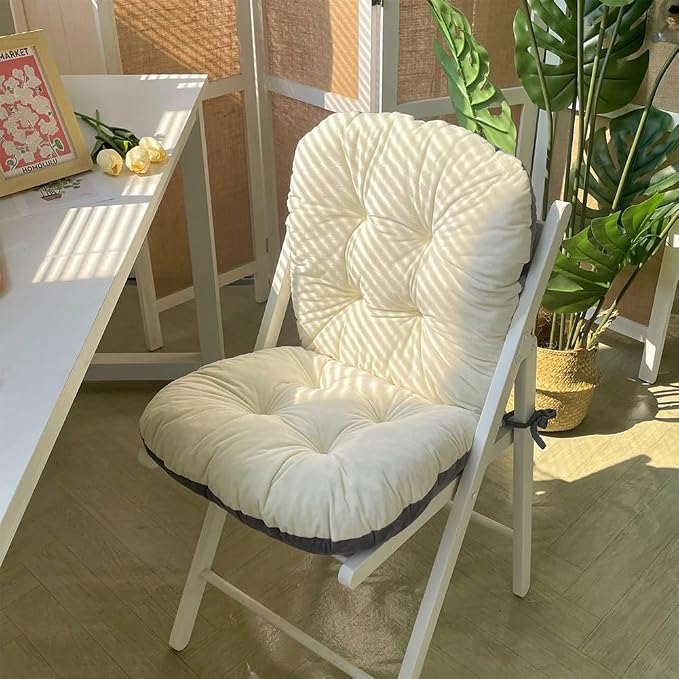 Plush High Back Rocking Chair Cushion Office Chair Cushion Seat Cushion - Image 6
