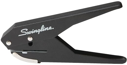 Swingline 1 Hole Punch, 20 Sheet Capacity Hole Puncher, Low Force Plier Paper - Image 2