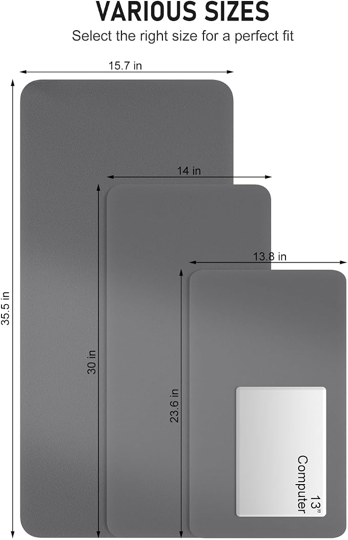 Desk Pad, Waterproof Laptop Computer Writing Mat - Image 6