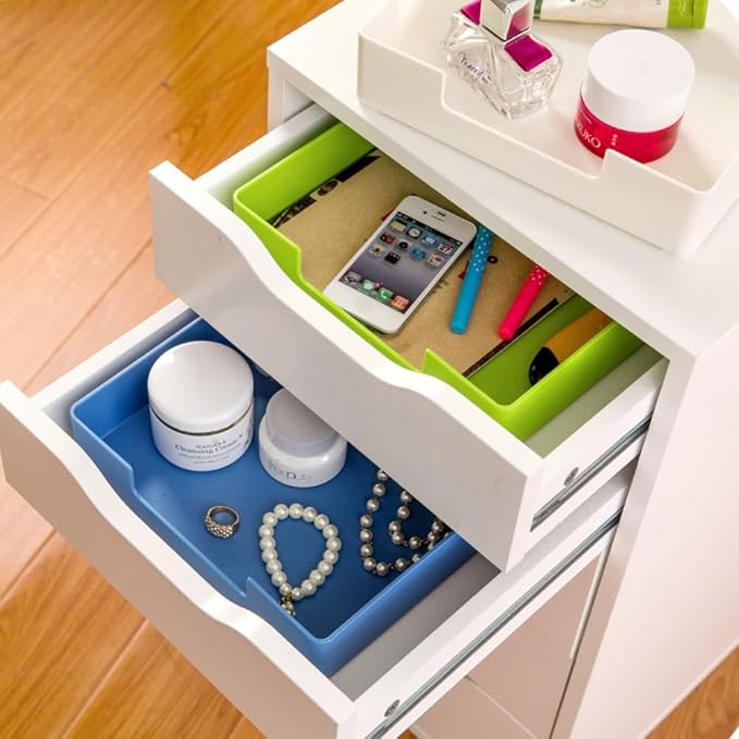 Letter-Size Tray, Desk Drawer Organizer, A4 Plastic Paper Tray - Image 6