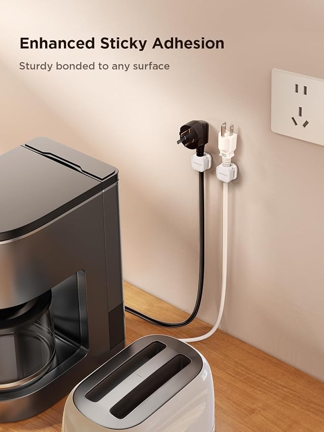 12 Pack Magnetic Cord Holder, Cord Organizer Cable Clip - Image 5