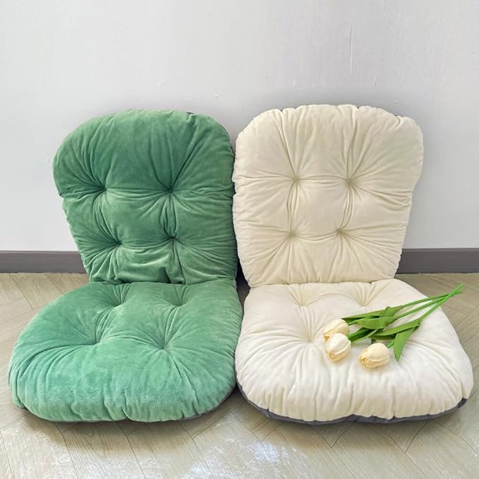 Light Pink Chair Cushion with Removable Cover - Image 2