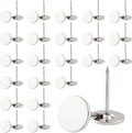 100pcs Metal Thumb Tacks, Heavy Duty Flat Head Push Pins, Upholstery Tacks by Unknown