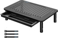 BONTEC 1 Pack Adjustable Monitor Stand Riser by BONTEC