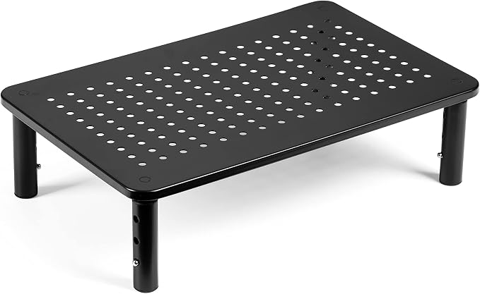 LOTEYIKE Monitor Riser Desktop Stand, Flat Screen TV Monitor Stand Riser - Image 8