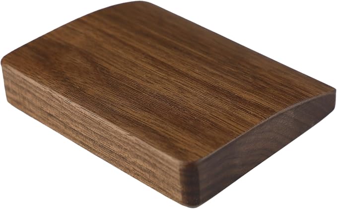 2 pcs Mini Wood Wrist Rest Portable Movable Solid Wooden Walnut Beech - Image 7