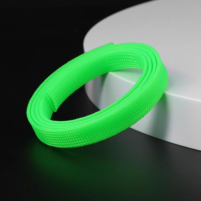 25ft PET Expandable Braided Cable Sleeve 1/6inch Pet Braided Cable Sleeve - Image 3