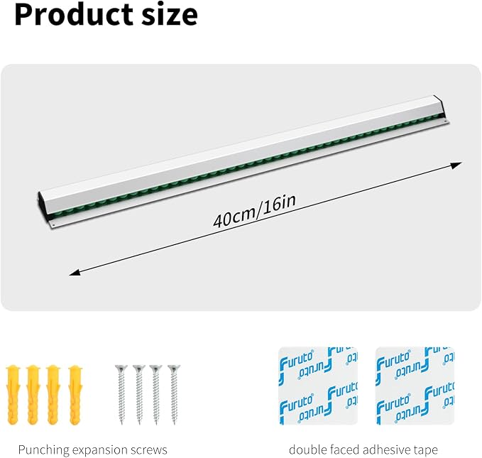 4 Pack 16 Inch Aluminum Ticket Holder - Image 8