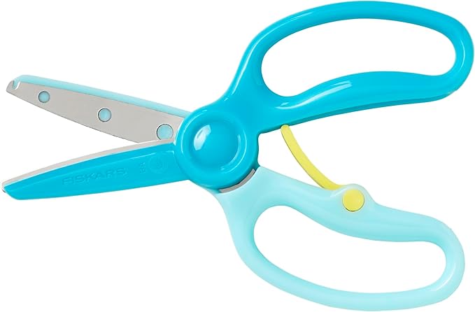 Fiskars Training Scissors for Preschoolers Ages 3+, Small Kids Safety Scissors - Image 4