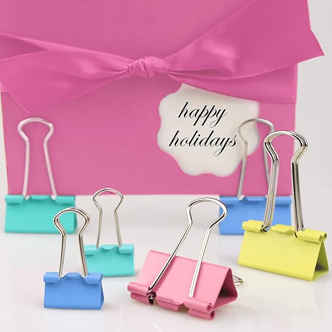 Binder Clips, Medium Small Binder Clips - Image 7