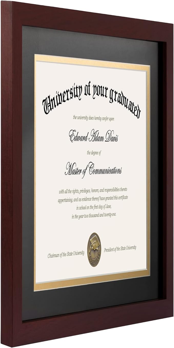 upsimples 11x14 Diploma Frame Certificate Degree Document Frame - Image 7