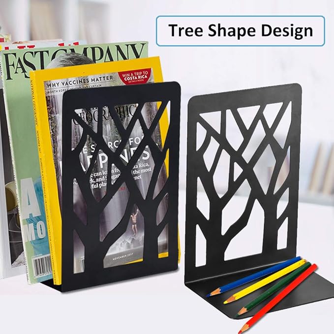 Book Ends, Book Ends for Shelves, Bookends for Shelves, Book Ends for Heavy - Image 6